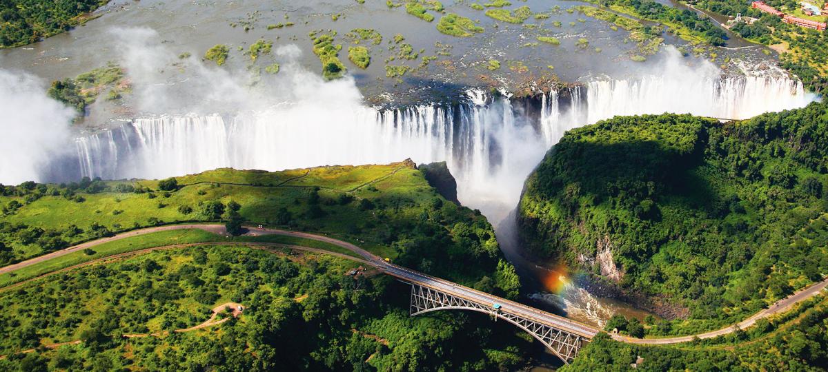 Wodospady Wiktorii - Zimbabwe